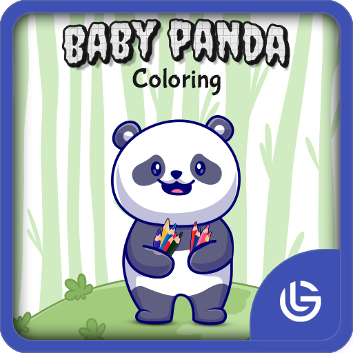 Baby Panda Coloring Game